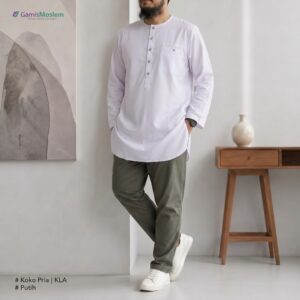 Kurta Oblong Lengan Panjang “Shiddiq” (KLA)