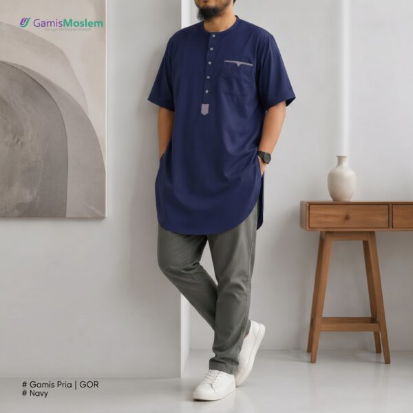 Gamis Oblong Lengan Pendek  Rosyad (GOR)